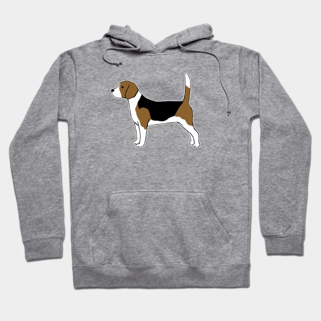 Beagle Hoodie by Coffee Squirrel